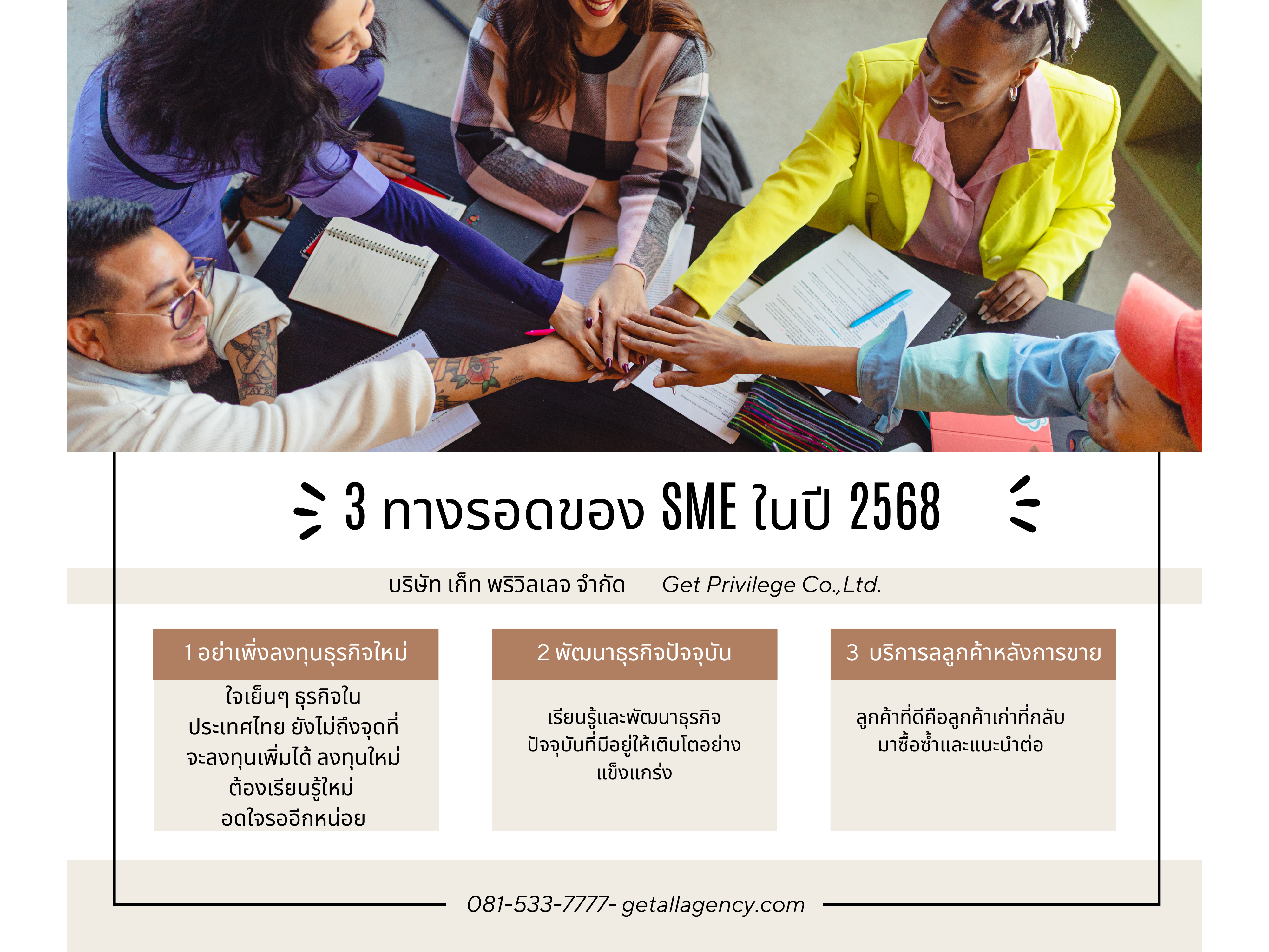 3ทางรอดของSMEในปี2568